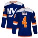 Men Adidas New York Islanders #4 Robin Salo Authentic Blue Alternate NHL Jersey