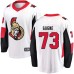 Men Ottawa Senators #73 Gabriel Gagne Fanatics Branded White Away Breakaway NHL Jersey