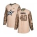 Men Dallas Stars #40 Martin Hanzal Authentic Camo Veterans Day Practice Hockey Stitched Jersey