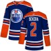 Men Adidas Edmonton Oilers #2 Andrej Sekera Premier Royal Blue Alternate NHL Jersey