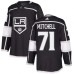 Men Adidas Los Angeles Kings #71 Torrey Mitchell Authentic Black Home NHL Jersey