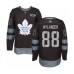 Men Toronto Maple Leafs #88 William Nylander Authentic Black 1917-2017 100th Anniversary Hockey Stitched Jersey