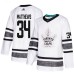 Men Adidas Toronto Maple Leafs #34 Auston Matthews White 2019 All-Star Game Parley Authentic Stitched NHL Jersey