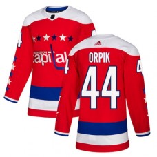 Men Adidas Washington Capitals #44 Brooks Orpik Authentic Red Alternate NHL Jersey