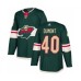 Men Minnesota Wild #40 Gabriel Dumont Authentic Green Home Hockey Stitched Jersey