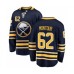 Men Buffalo Sabres #62 Brandon Montour Fanatics Branded Navy Blue Home Breakaway Hockey Stitched Jersey