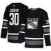 Men Adidas New York Rangers #30 Henrik Lundqvist Black 2019 All-Star Game Parley Authentic Stitched NHL Jersey