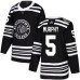 Men Adidas Chicago Blackhawks #5 Connor Murphy Authentic Black 2019 Winter Classic NHL Jersey