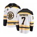 Men Boston Bruins #7 Phil Esposito Authentic White Away Fanatics Branded Breakaway 2019 Stanley Cup Final Bound Hockey Jersey