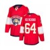 Men Florida Panthers #64 Vladislav Kolyachonok Authentic Red Home Hockey Stitched Jersey