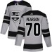 Men Adidas Los Angeles Kings #70 Tanner Pearson Premier Gray Alternate NHL Jersey