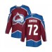 Men Colorado Avalanche #72 Joonas Donskoi Authentic Burgundy Red Home Hockey Stitched Jersey