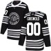 Men Adidas Chicago Blackhawks #00 Clark Griswold Authentic Black 2019 Winter Classic NHL Jersey