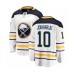 Men Buffalo Sabres #10 Henri Jokiharju Fanatics Branded White Away Breakaway Hockey Stitched Jersey