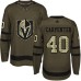 Men Adidas Vegas Golden Knights #40 Ryan Carpenter Authentic Green Salute to Service NHL Jersey