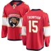 Men Florida Panthers #15 Paul Thompson Authentic Red Home Fanatics Branded Breakaway NHL Jersey