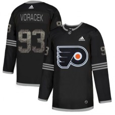 Men Adidas Philadelphia Flyers #93 Jakub Voracek Black Authentic Classic Stitched NHL Jersey