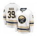 Men Buffalo Sabres #39 Dominik Hasek Fanatics Branded White 50th Season Breakaway Hockey Stitched Jersey