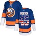 Men Adidas New York Islanders #45 Noah Dobson Authentic Royal Blue USA Flag Fashion NHL Jersey