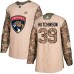 Men Adidas Florida Panthers #39 Michael Hutchinson Authentic Camo Veterans Day Practice NHL Jersey