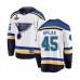 Men St. Louis Blues #45 Luke Opilka Fanatics Branded White Away Breakaway 2019 Stanley Cup Champions Hockey Jersey