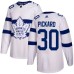 Men Adidas Toronto Maple Leafs #30 Calvin Pickard Authentic White 2018 Stadium Series NHL Jersey