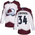 Men Adidas Colorado Avalanche #34 Carl Soderberg White Road Authentic Stitched NHL Jersey