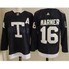 Men Toronto Maple Leafs 16 Mitchell Marner Navy 2022 NHL Heritage Classic Adidas Stitched Jersey