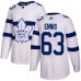 Men Adidas Toronto Maple Leafs #63 Tyler Ennis Authentic White 2018 Stadium Series NHL Jersey