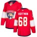 Men Adidas Florida Panthers #68 Mike Hoffman Authentic Red Home NHL Jersey