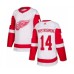 Men Detroit Red Wings #14 Robert Mastrosimone Authentic White Away Hockey Stitched Jersey