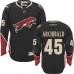 Men Reebok Arizona Coyotes #45 Josh Archibald Authentic Black Third NHL Jersey