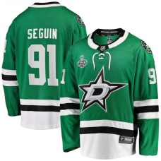 Men Dallas Stars #91 Tyler Seguin Fanatics Branded Green 2020 Stanley Cup Final Bound Home Player Breakaway Stitched Jersey