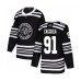 Men Chicago Blackhawks #91 Drake Caggiula Authentic Black 2019 Winter Classic Hockey Stitched Jersey