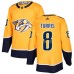 Men Adidas Nashville Predators #8 Kyle Turris Authentic Gold Home NHL Jersey