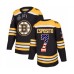 Men Boston Bruins #7 Phil Esposito Authentic Black USA Flag Fashion 2019 Stanley Cup Final Bound Hockey Jersey