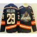 Men New York Islanders #29 Brock Nelson Blue 2022 Reverse Retro Stitched Jersey