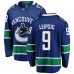 Men Vancouver Canucks #9 Brendan Leipsic Fanatics Branded Blue Home Breakaway NHL Jersey