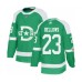 Men Dallas Stars #23 Brian Bellows Authentic Green 2020 Winter Classic Hockey Stitched Jersey