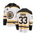 Men Boston Bruins #33 Zdeno Chara Authentic White Away Fanatics Branded Breakaway 2019 Stanley Cup Final Bound Hockey Jersey