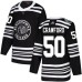 Men Adidas Chicago Blackhawks #50 Corey Crawford Authentic Black 2019 Winter Classic NHL Jersey