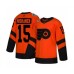 Men Philadelphia Flyers #15 Matt Niskanen Authentic Orange 2019 Stadium Series Hockey Stitched Jersey