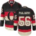 Men Reebok Ottawa Senators #56 Magnus Paajarvi Authentic Black Third NHL Jersey