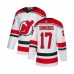 Men New Stitched Jersey Devils #17 Wayne Simmonds Authentic White Alternate Hockey Stitched Jersey