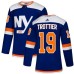 Men Adidas New York Islanders #19 Bryan Trottier Premier Blue Alternate NHL Jersey