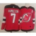 Men New Stitched Jersey Devils #7 Dougie Hamilton Red Authentic Stitched Jersey