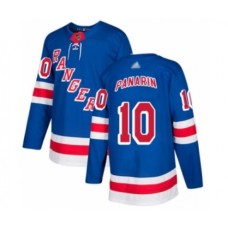 Men New York Rangers #10 Artemi Panarin Authentic Royal Blue Home Hockey Stitched Jersey