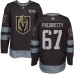 Men Adidas Vegas Golden Knights #67 Max Pacioretty Authentic Black 1917-2017 100th Anniversary NHL Jersey