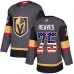 Men Adidas Vegas Golden Knights #75 Ryan Reaves Authentic Gray USA Flag Fashion NHL Jersey