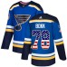 Men Adidas St. Louis Blues #78 Dominik Bokk Authentic Blue USA Flag Fashion NHL Jersey